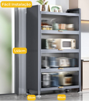 [PAGUE 1 LEVE 2] Armário FlexHome de Aço Multifuncional